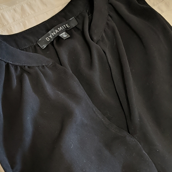 Black dress with gold hardware - Picture 3 of 6